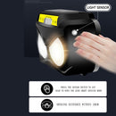 Yellow Light Strong Headlight Work Lamp Multi-function Induction Headlamp