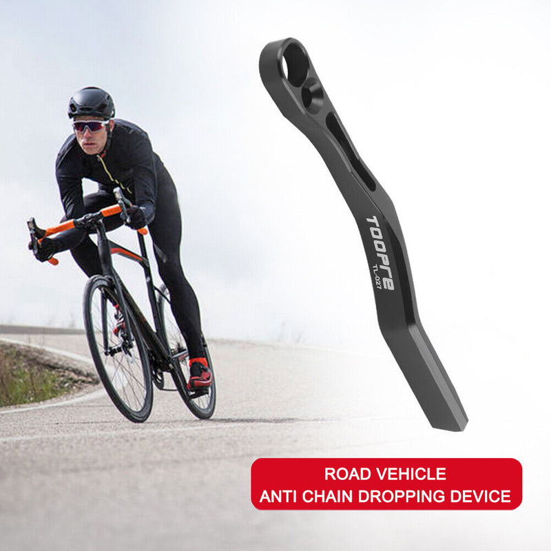 TOOPRE Road Bike Chain Guide Drop Catcher for 34-50T 36-52T 39-53T (Black)