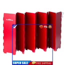 Foldable Stove Windshield Portable Camping Stove Windbreak (Red 10pcs)
