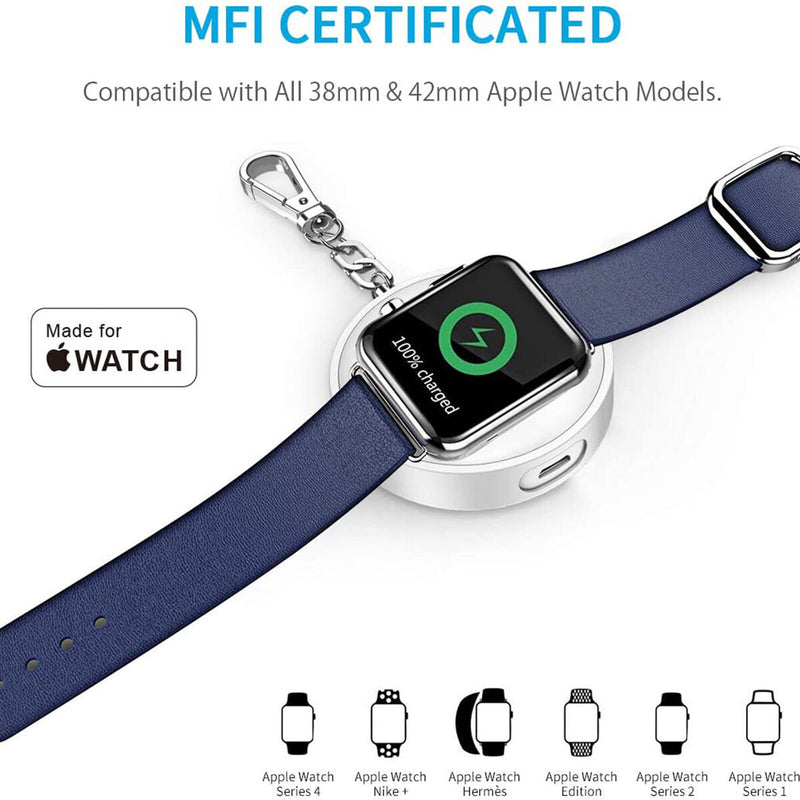For Watch Series 5 4 3 2 1 Watch Charger Portable Keychain CHOETECH