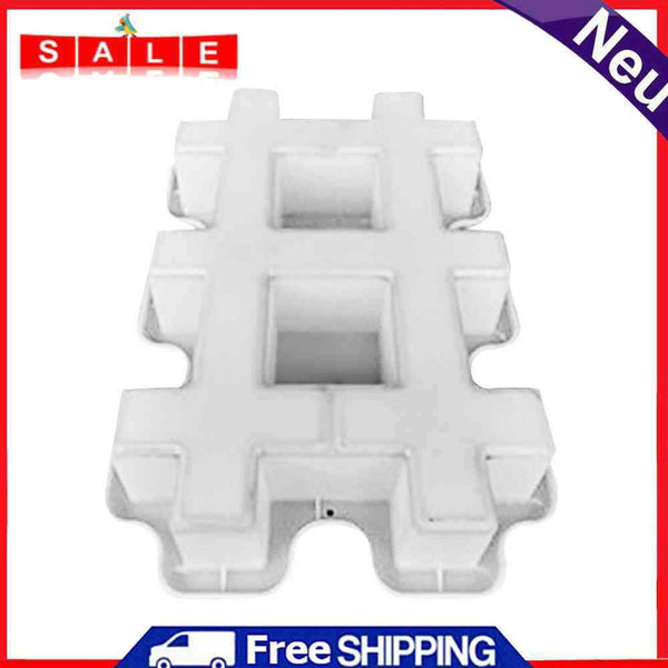 DIY Garden Yard Road Pavement Mold Pathway Paving Cement Brick Concrete Mould