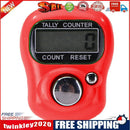Mini Finger Counter LCD Electronic Digital Counter Range 0-99999 (Red)