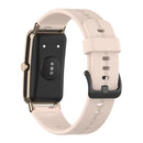 Silicone Strap for Huawei Watch Fit Mini Smartwatch Bracelet (Sand Pink)