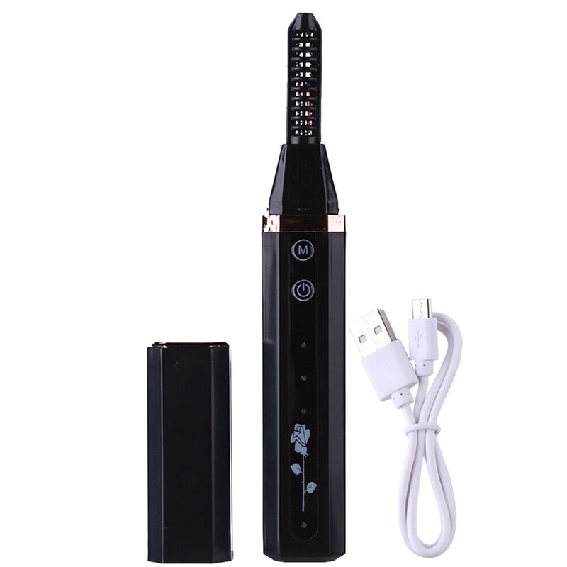 Long Lasting Eye Lash Perming Electric Heated Eyelash Curler Extension Tool
