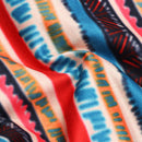 Broad Sided Hairpin Printing Boho Hairband Headgear Hip Hop Tiara Hair Hoop