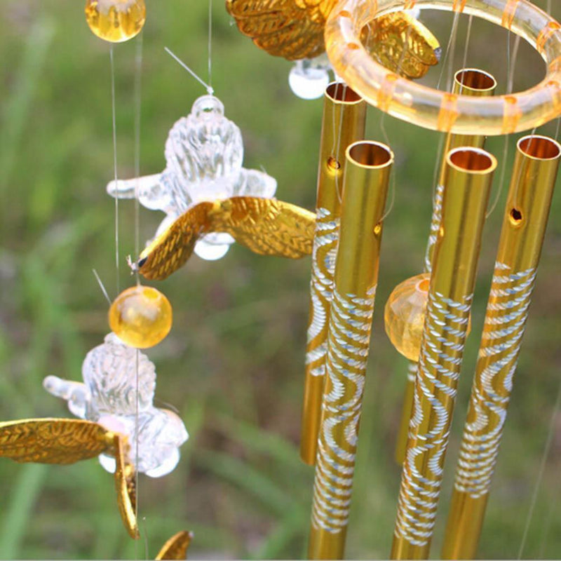 Angel Cupid Creative Bell Wind Chimes Home Yard Garden Hanging Decor Newly