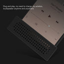 Mobile Phone Sound Amplifier Speaker Stand Phone Holder Support (Black) Newly