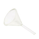 60mm Transparent Glass Powder Triangle Cone Funnel GlasswL0C0 M1O9 G3F6 Lab R6M4