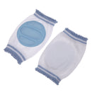 Crawling Elbow Cushion Infants Toddlers Baby Knee Pads Protector Blue