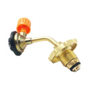 Cassette Air Tank Valve Direct Connection Gas Cylinder Coupler Camping Supplies