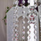 Crystal Acrylic Clear Bead Chandelier Garland Hanging G6C3 3.3 FT Decor W1A6