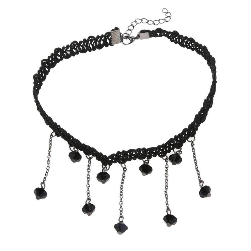 Dakishin Fashion Girls Keybone Short Necklace Tip Necklace Rope (Agile / 5