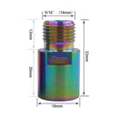 #A Mountain Bike Pedal Extension Bolts Spacers Axle Crank for MTB Pedal Accessor