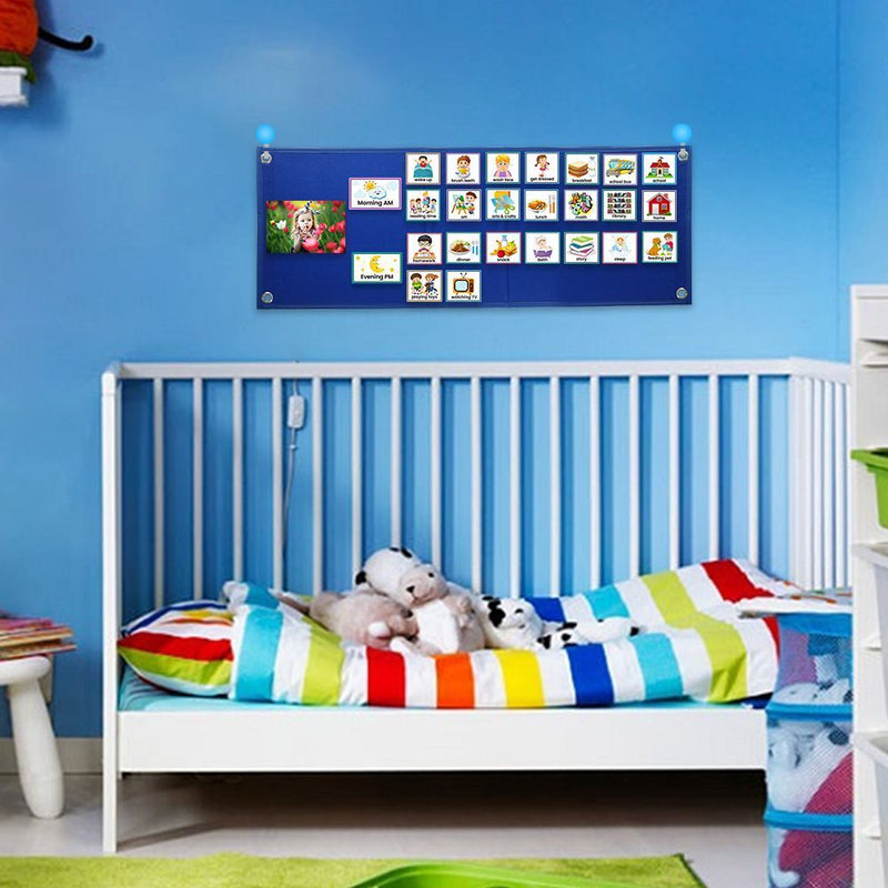 Educational Week Schedule Flannel Storyboard Felt Story Board Visual Schedule