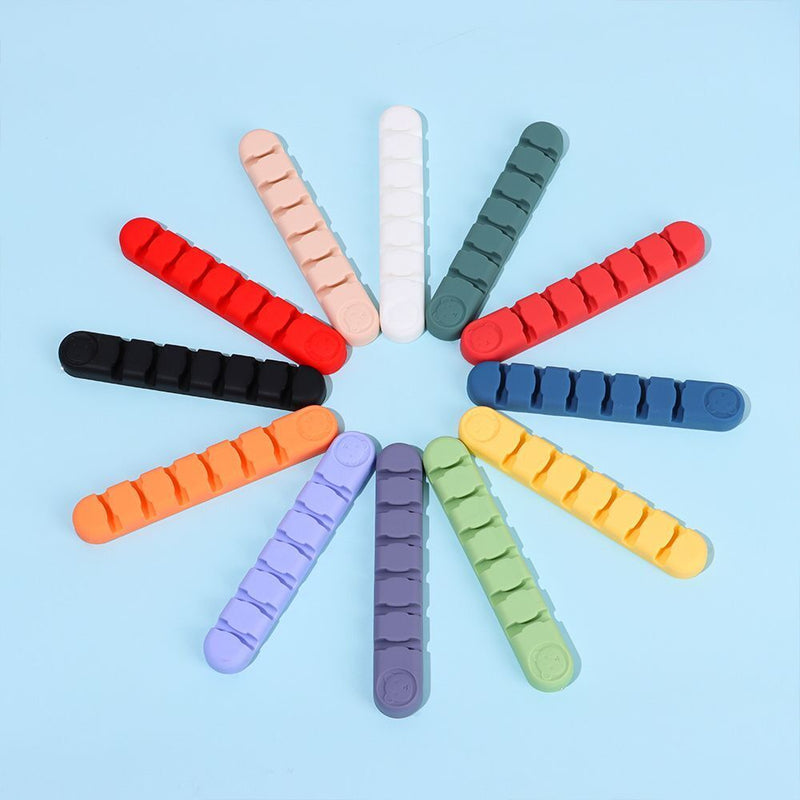 Desktop Cable Fixer Data Arrangement Phone Line Management USB Cable Organizer