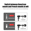 WEST BIKING Cycling Mini Bicycle Pump Aluminum Road Bike Tire Inflator 120PSI