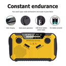 Camping Survival Radio Outdoor Emergency Radio with LED Flashlight SOS Alarm
