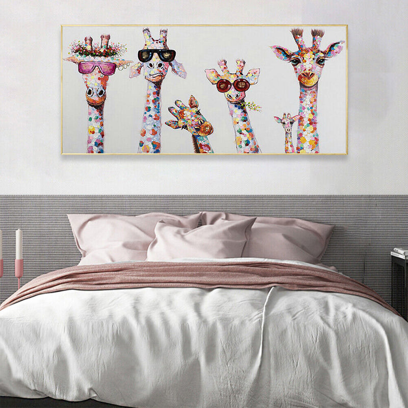 5D Diamond Painting Kit DIY Drawing Giraffe Family Full Square Drill Room Decor
