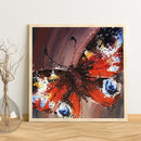 #A Colorful Butterfly Oil Paint By Numbers Kit DIY Painting Wall Art Picture Cra