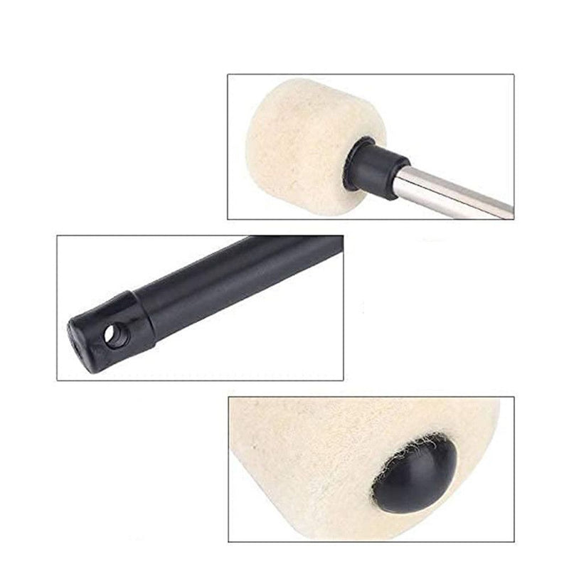 Wool Felt Musical Instrument Drum Kit JazzDrum Snare Stick Drum Stick