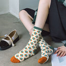 Girl Cute Printing Variety Breathable Winter Long Stocking