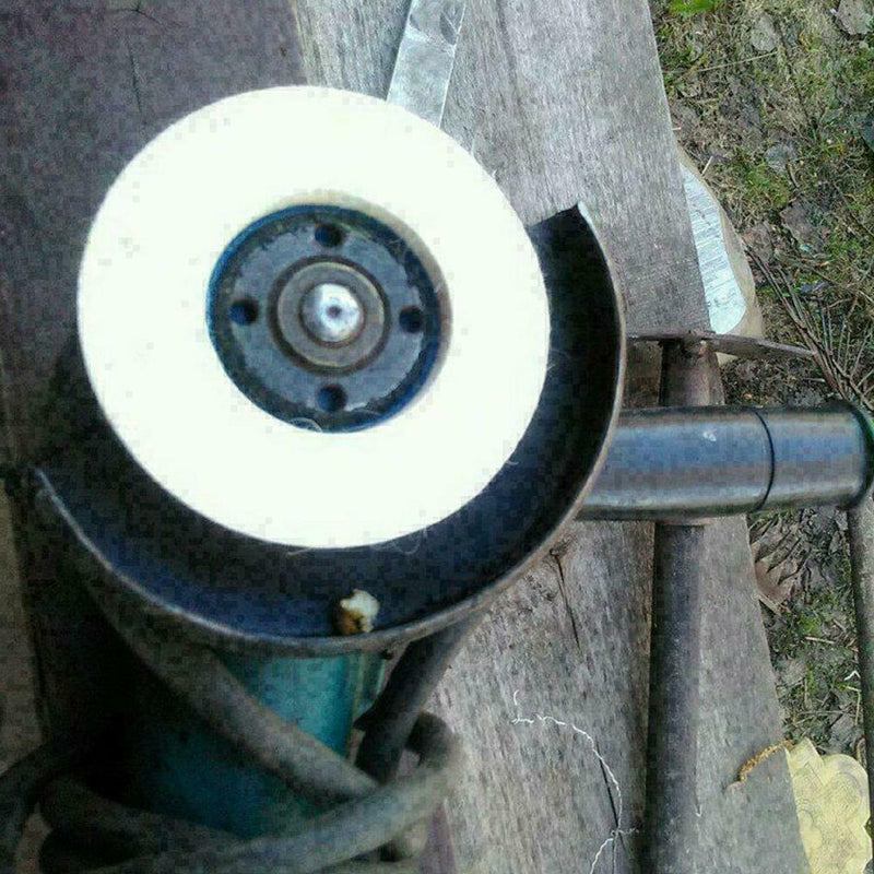 1pcs 100mm 3.94" Wool Buffing Angle Grinder Wheel Felt D3W3 A9A6 W2F2 H3N2 K3X5