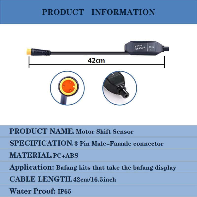 Shift Sensor Gear Sensor Switch Sensor for Bafang BBS01/02/BBSHD`