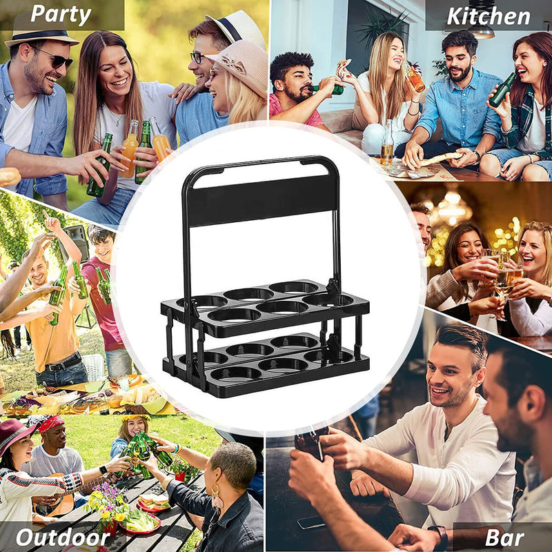 Portable Beer Rack Durable & Stable Wine Basket Specially for KTV Bar Party