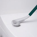 Long-Handled Toilet Brush Golf Brush Head Cleaning Tool Accessories (Green)