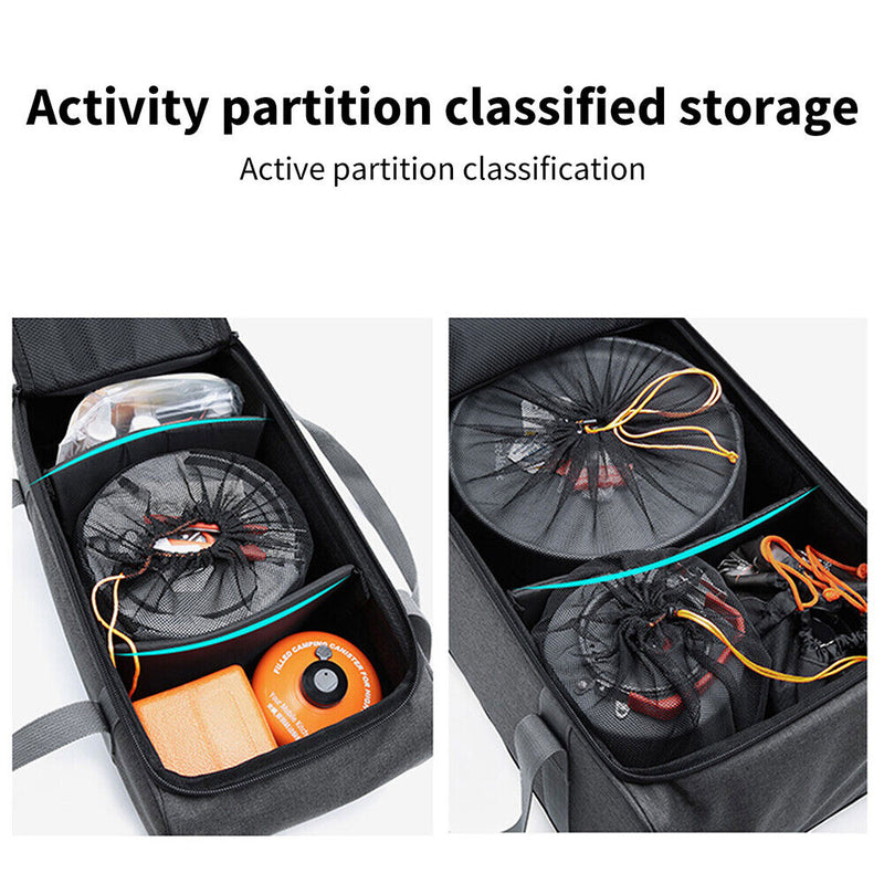 Portable Picnic Cutlery Pack Anti-collision for Outdoor Travel Barbecue Climbing