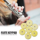 16pcs Flute Button Pads Portable Woodwind Replacement Repair Maintenance Gasket