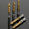 5pcs 50mm Long Magnetic Phillips Head Cross Hex S2 Steel Screwdriver Bits Set