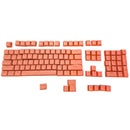 104pcs Universal Mechanical Keyboard Keycap PC Bakclit Key Cap Set (Orange)
