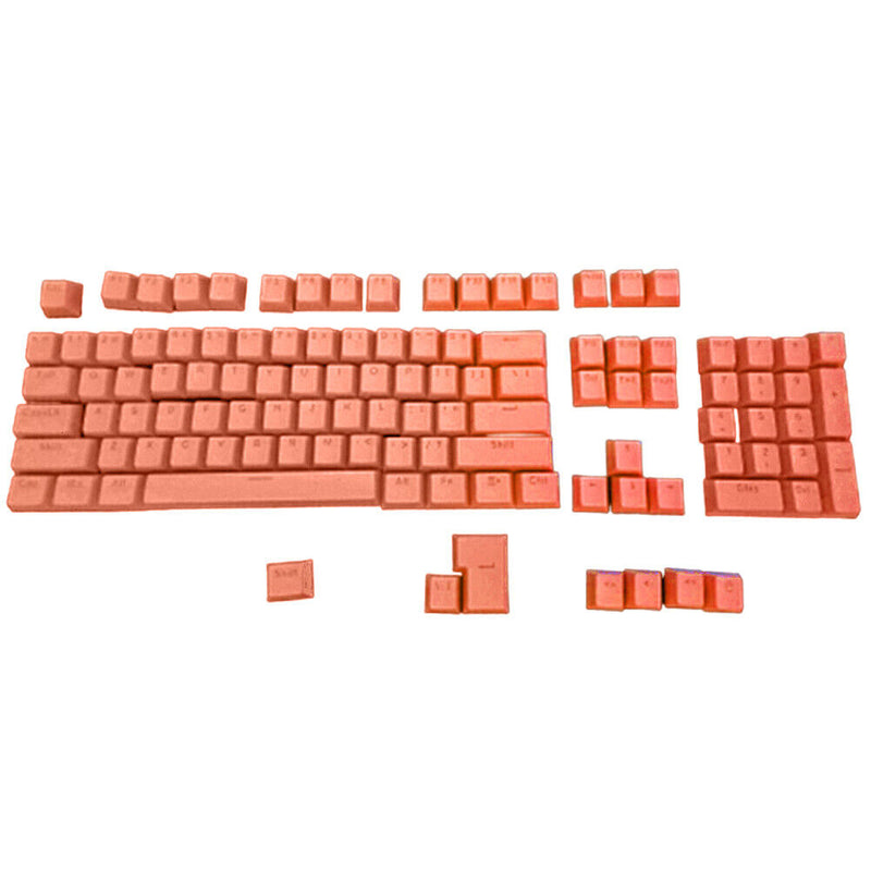 104pcs Universal Mechanical Keyboard Keycap PC Bakclit Key Cap Set (Orange)