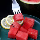 Multifunctional Melon Cutting Fork Stainless Steel Fruit Cutter Kitchen Supply