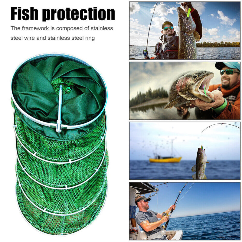 Fishing Net Fish Trap Crayfish Basket Carp Fishing Accessories (25-1.5m) Newly