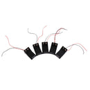 5PCS Single Slots 1x9V Battery Clip Holder Fall Box with Wire Leads DIY High