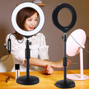 Light Kit Desktop Stand Holder RGBW LED Selfie Ring Light For YouTube Tik Tok