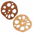 Anti-scald Mat Wood Pads Coffee Mug Pad Lotus Root Slice Tea Cup Mats