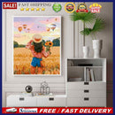 Rice Field Girl Oil Paint By Numbers Kit DIY Drawing Picture for Adults Home Art