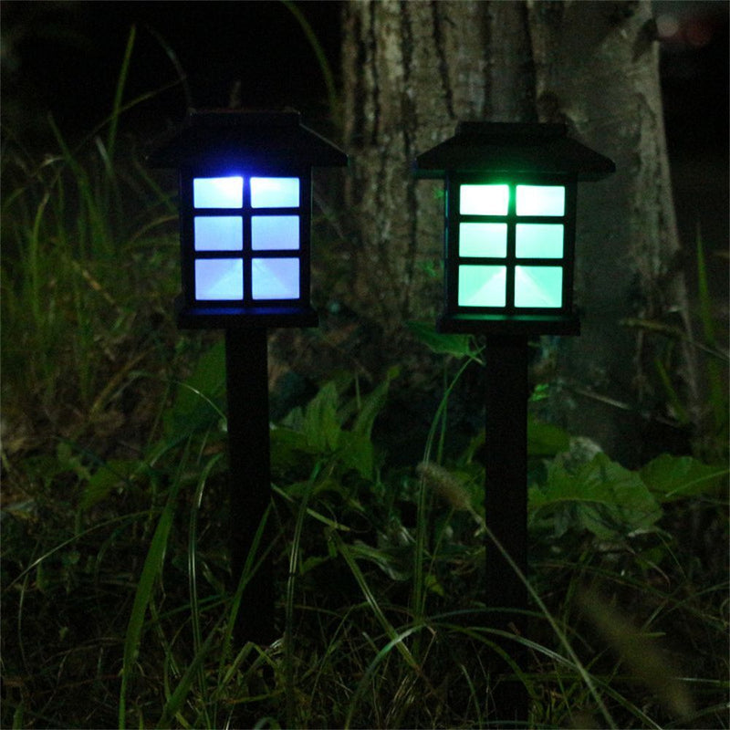 Waterproof Lamp LED Security Spot Lights Solar Powered Light Door Wall Garden