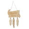 Wooden Eid Mubarak Hanging Lantern Pendant Table Ornament Crafts Accessories