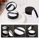 Touch Up Grid Design Takeout Loose Powder Box Empty Case Mirror Makeup Tools