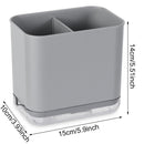 Fork Storage Organizer Drain Rack Double Layer Chopstick Storage Holder