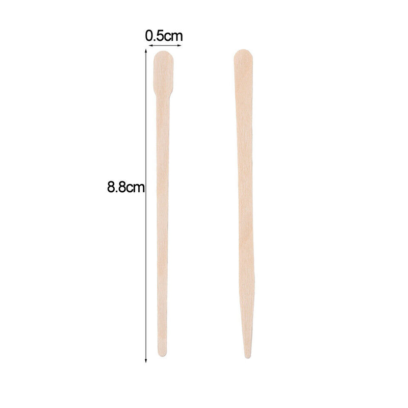 100X Face & Eyebrows Wax Spatulas Waxing Stick Wiping wax tool Waxing Applicator