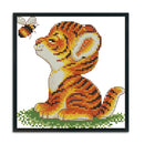 Naughty Animals Kit Stamped 11CT DIY Bedroom Handmade Cross Stitch Needlework