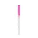 Glass Nail File Block Nail Polish Sanding Buffer Strips Polishing (Pink) Newly
