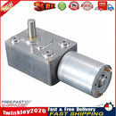 DC 12V Gear Speed Reduction Motor High Torque Turbine Geared Motor (10rpm) Newly