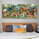 Diamond Embroidery Animal Collection Drawing DIY Diamond Painting Kit Home Decor
