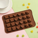 Chocolate Mold Wax Melts Ice Tray Rose Hearts Silicone Mould Cake Making